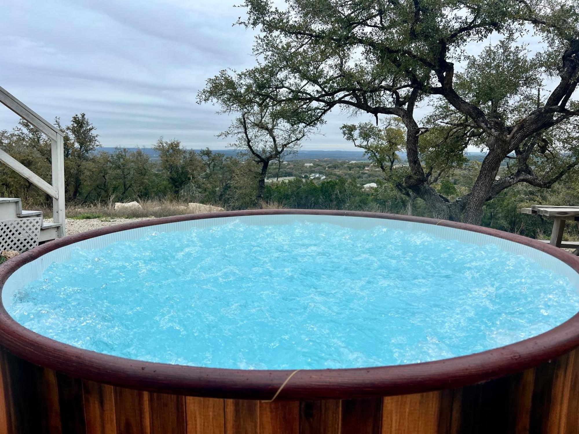 Villa The Perch- Texas Tiny Haus With Amazing Views Spring Branch Exterior foto